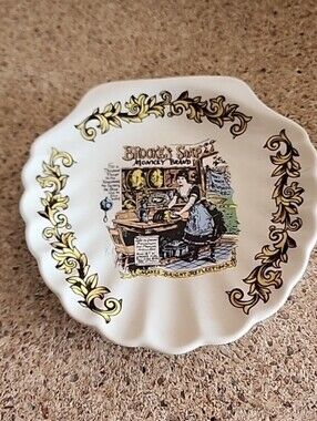 Vintage 03-1975  Lord Nelson Pottery Hand Crafted England  Brooke's Soap Monk
